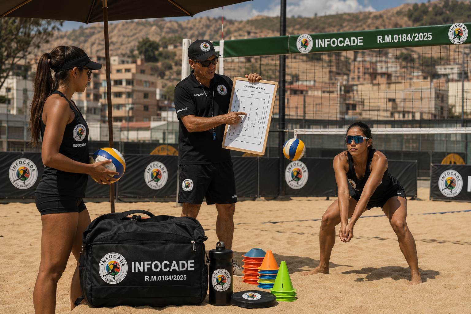 Entrenador de Beach Voley